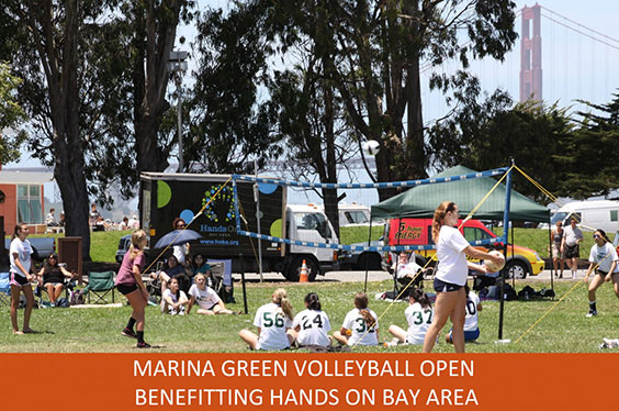 Marina Green Volleyball Open benefitting Hands On Bay Area