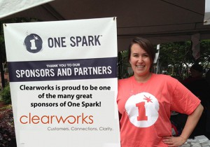 Sara Dougherty at One Spark