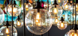 Multicolored Lightbulbs lightbulbs