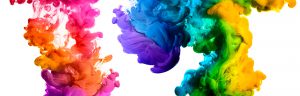 Color in water wide